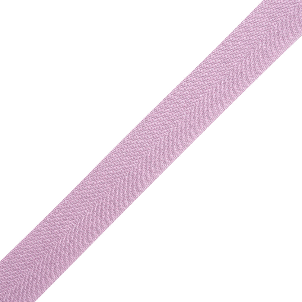 Tilly Grape Smoke Herringbone Cotton Twill Tape - 20mm