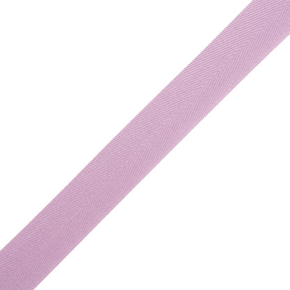Tilly Grape Smoke Herringbone Cotton Twill Tape - 20mm