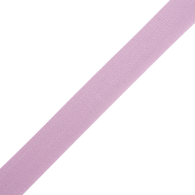 Tilly Grape Smoke Herringbone Cotton Twill Tape - 20mm
