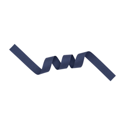 Tilly Purple Navy Herringbone Cotton Twill Tape - 20mm Detail