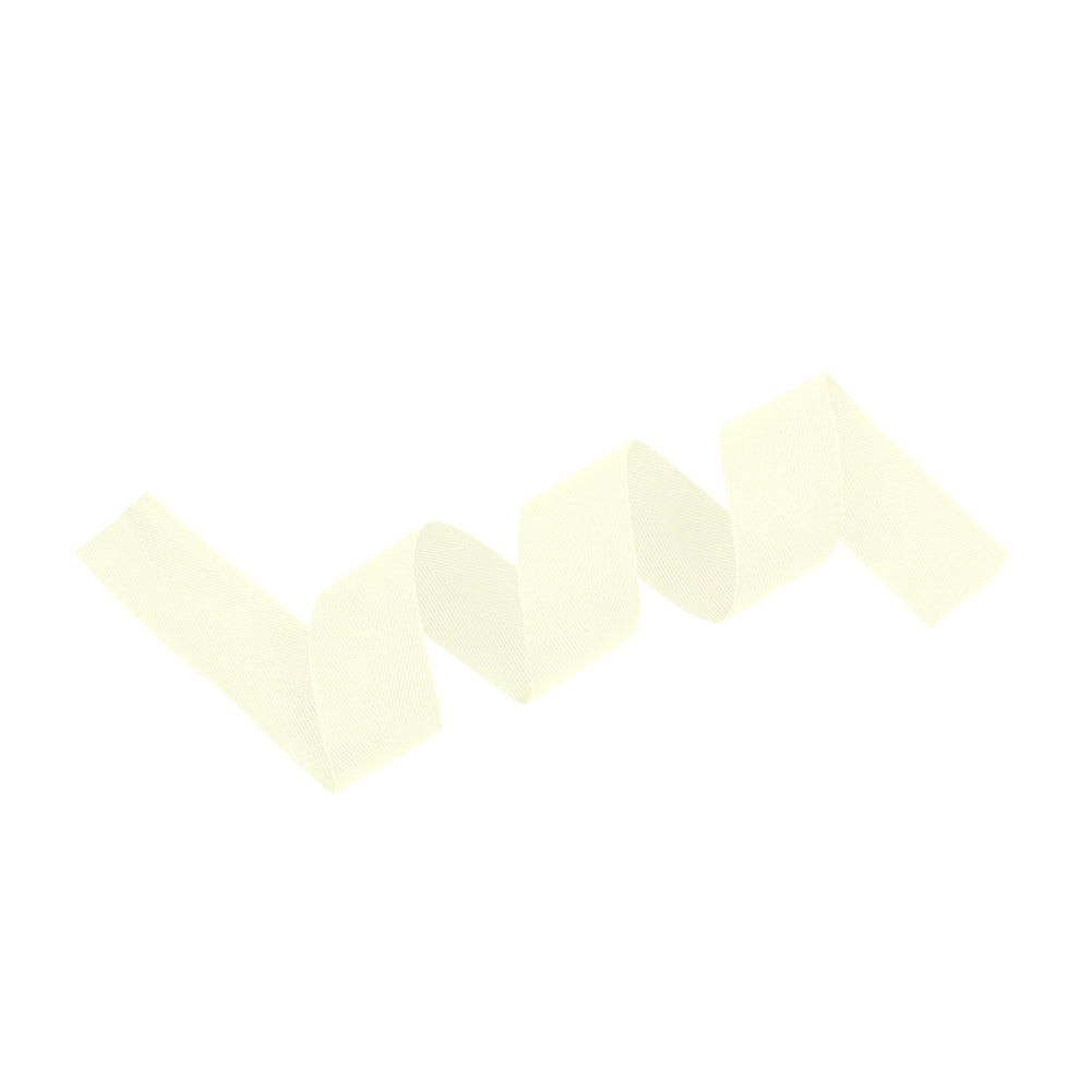 Tilly Pale Celery Herringbone Cotton Twill Tape - 25mm Detail