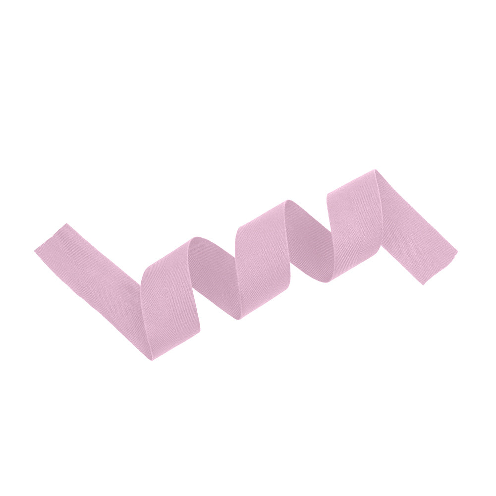 Tilly Grape Smoke Herringbone Cotton Twill Tape - 25mm Detail