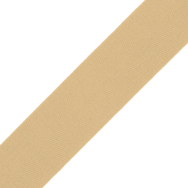 Tilly Olive Chutney Herringbone Cotton Twill Tape - 25mm