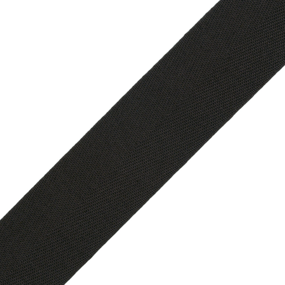 Tilly Caviar Herringbone Cotton Twill Tape - 25mm