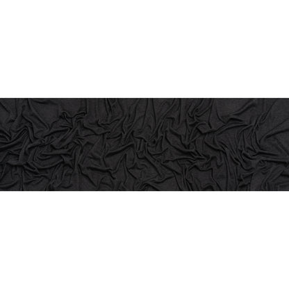 Cotton and Modal 1x1 Rib Knit - Heathered Dark Gray Full