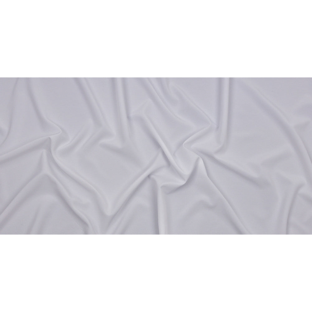 White Stretch Polyester Ripstop Full