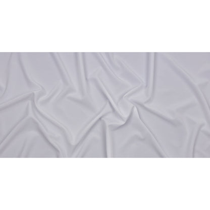 White Stretch Polyester Ripstop Full