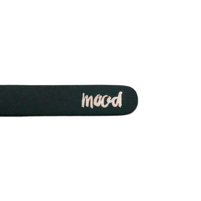 Mood Matte Black Curved Nose Tweezers - 4.75"
