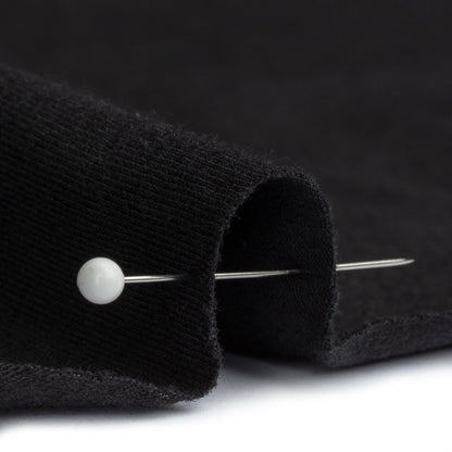 Ralph Lauren Black Stretch Cotton Jersey Detail