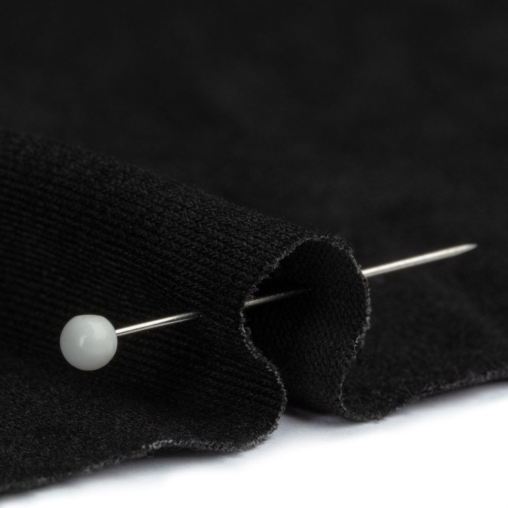 Ralph Lauren Black Rayon Jersey Detail