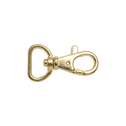 Bright Gold Metal Lobster Clasp - 1.625" x 0.875"