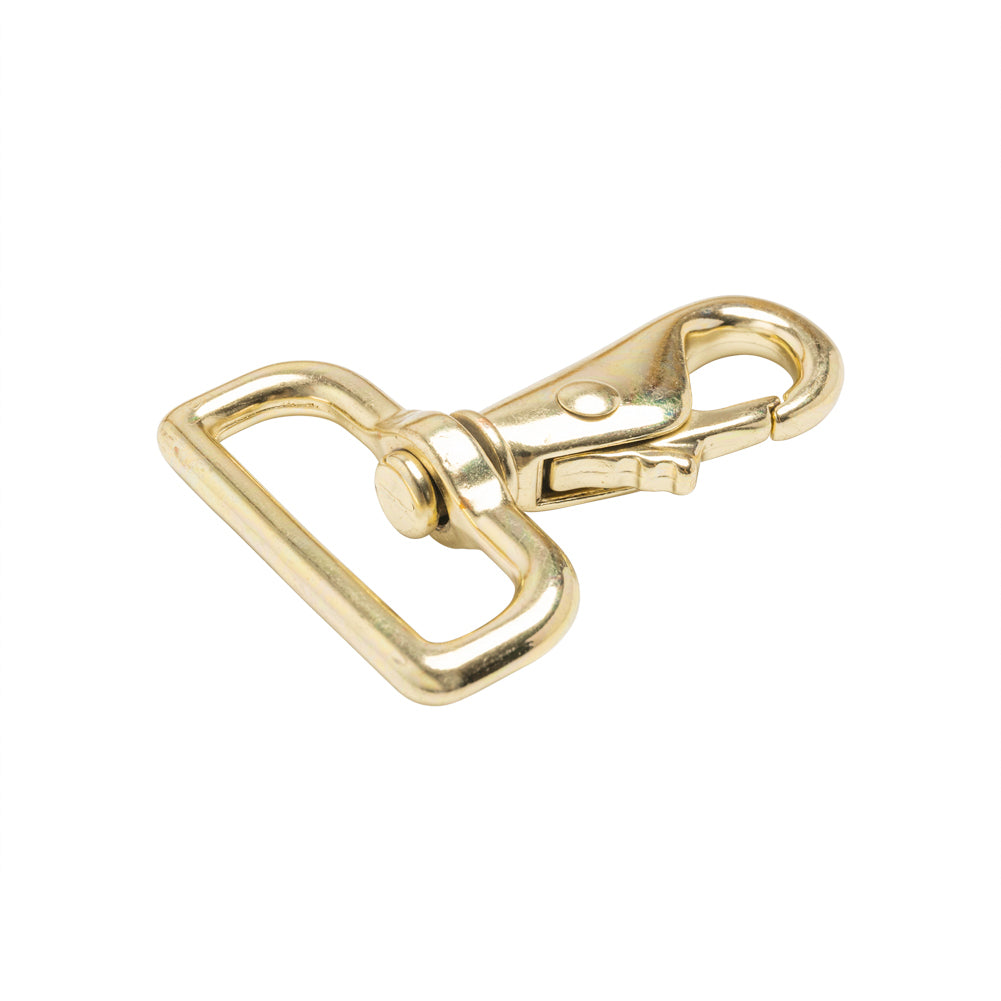 Gold Metal Lobster Clasp - 2.625" x 2" Detail