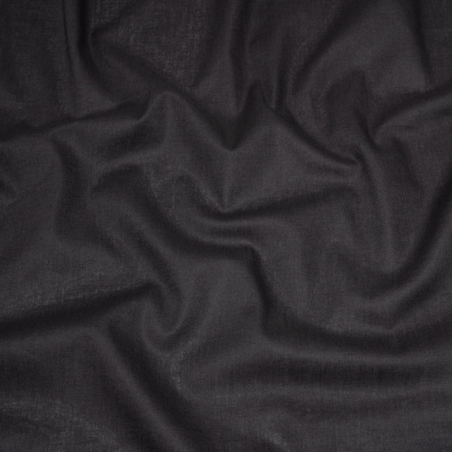 Mercerized Organic Egyptian Cotton Voile - Fig - Toulouse Collection