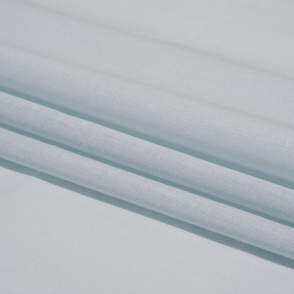 Mercerized Organic Egyptian Cotton Voile - Pale Blue - Toulouse Collection
