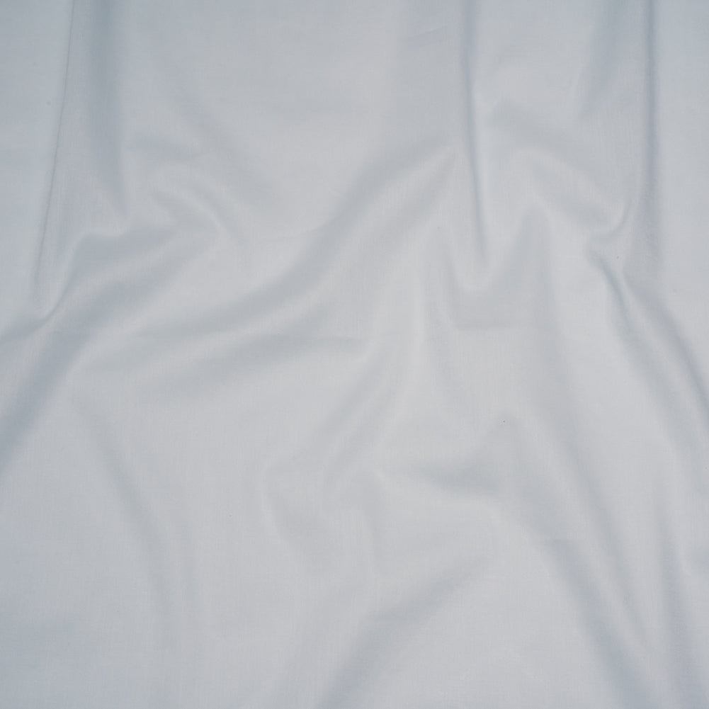 Mercerized Organic Egyptian Cotton Voile - Pale Blue - Toulouse Collection
