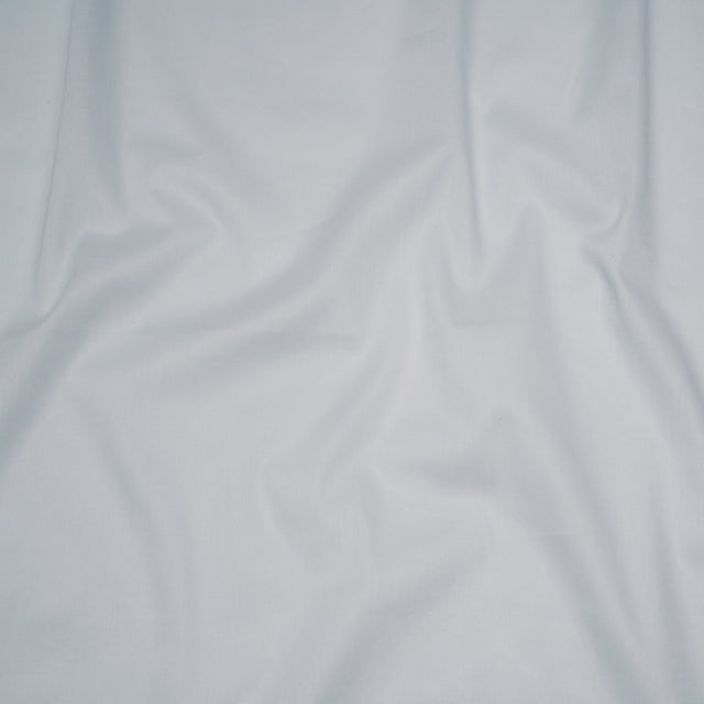 Mercerized Organic Egyptian Cotton Voile - Pale Blue - Toulouse Collection