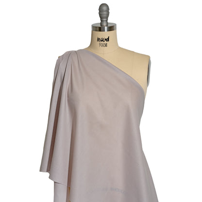 Mercerized Organic Egyptian Cotton Voile - Pewter - Toulouse Collection