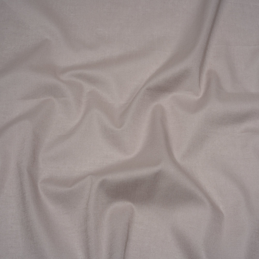 Mercerized Organic Egyptian Cotton Voile - Pewter - Toulouse Collection