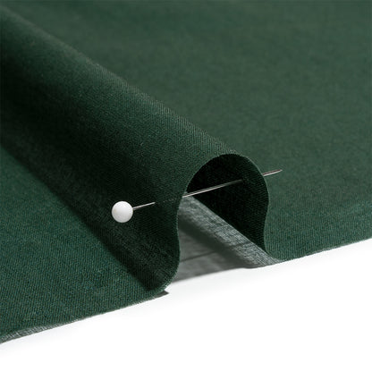 Mercerized Organic Egyptian Cotton Voile - Hunter Green - Toulouse Collection