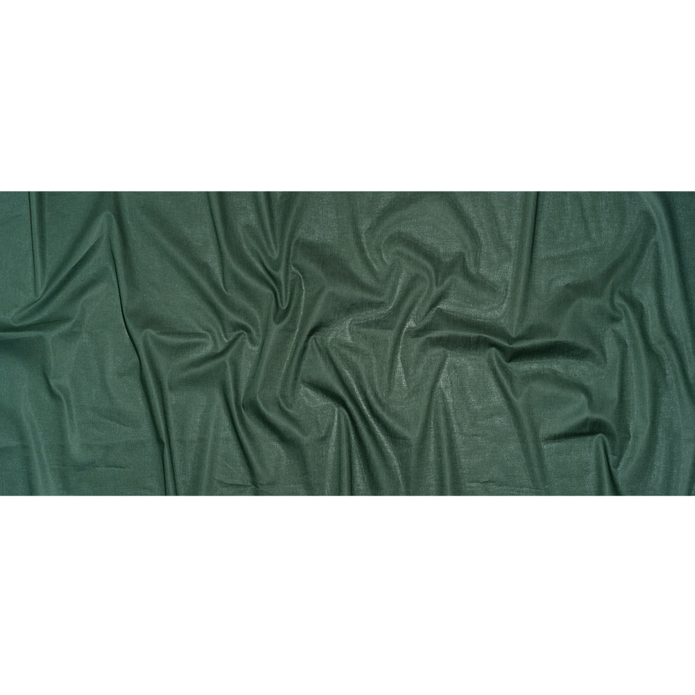 Mercerized Organic Egyptian Cotton Voile - Hunter Green - Toulouse Collection