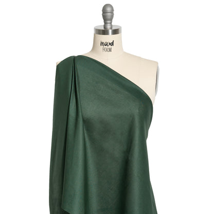 Mercerized Organic Egyptian Cotton Voile - Hunter Green - Toulouse Collection
