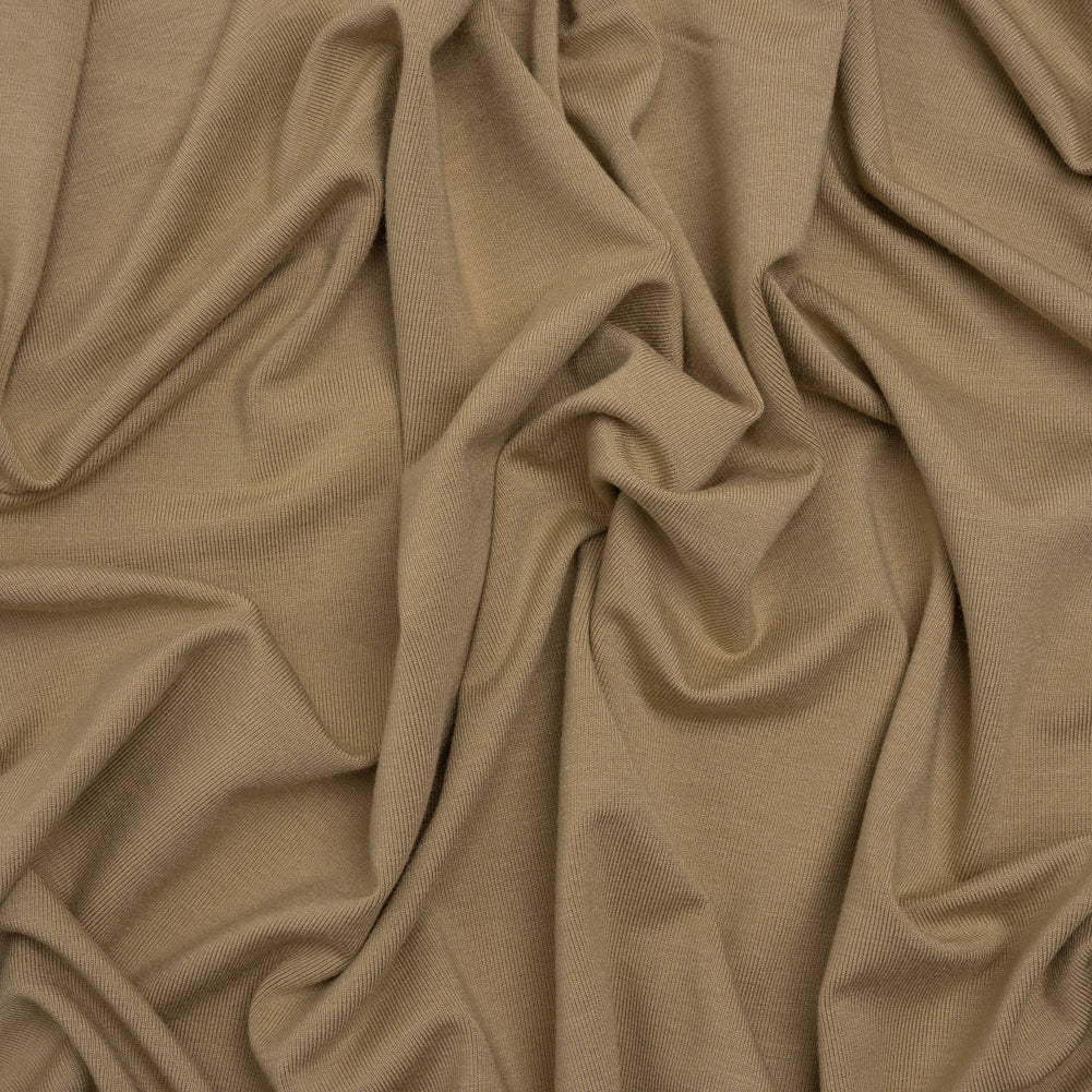 Stretch Viscose Jersey - Beige