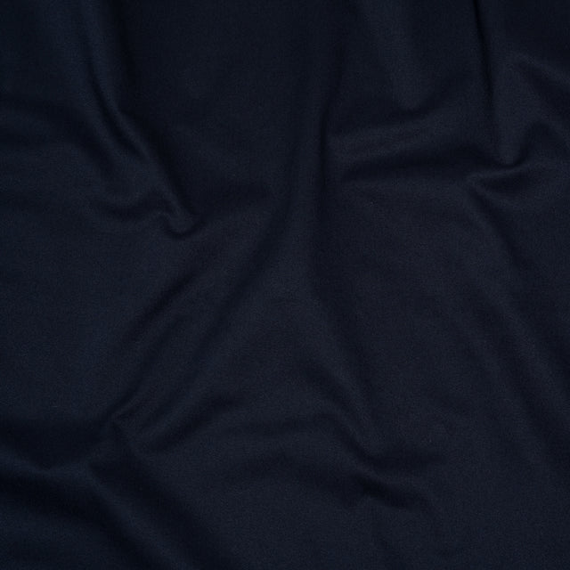 Carbon Brushed Stretch Khaki Twill - Navy - Averill Collection