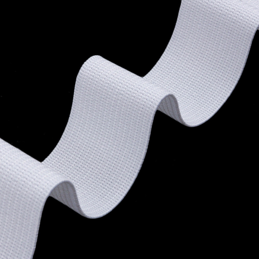 Dritz White Underwear and PJ Elastic - 1.25 in x 1.25 yd Folded
