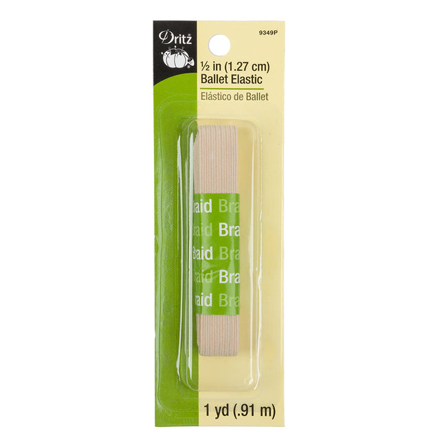 Dritz Nude Ballet Elastic - 1/2 in x 1 yd