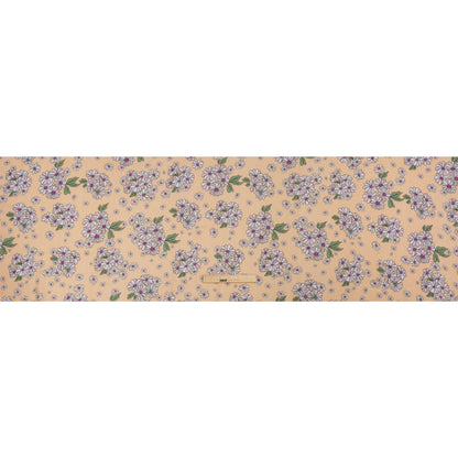 Cotton Gauze - Peach Floral - Mood Exclusive Flower Fanatic Print Full