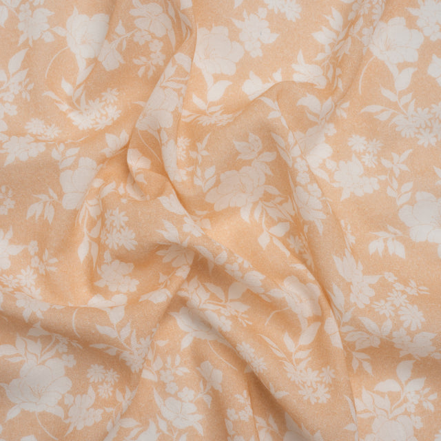 Cotton Gauze - Beige Floral - Mood Exclusive Sweetly Spring Print