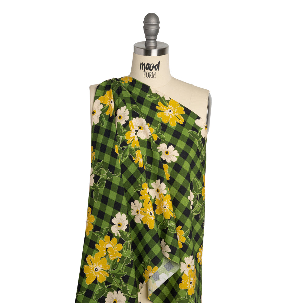 Mood Exclusive Butterbloom Sustainable Viscose Diamond Jacquard Detail