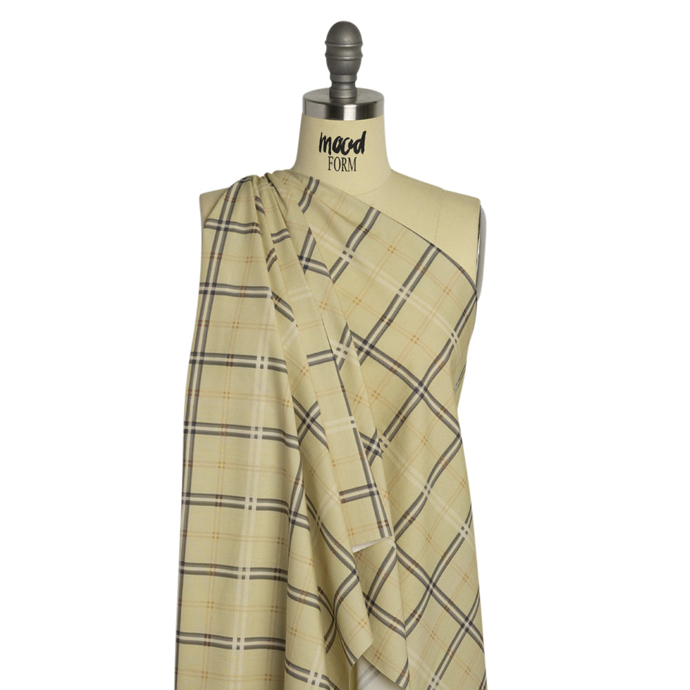 Mood Exclusive Beige Bonnie Banks Cotton Poplin Drape