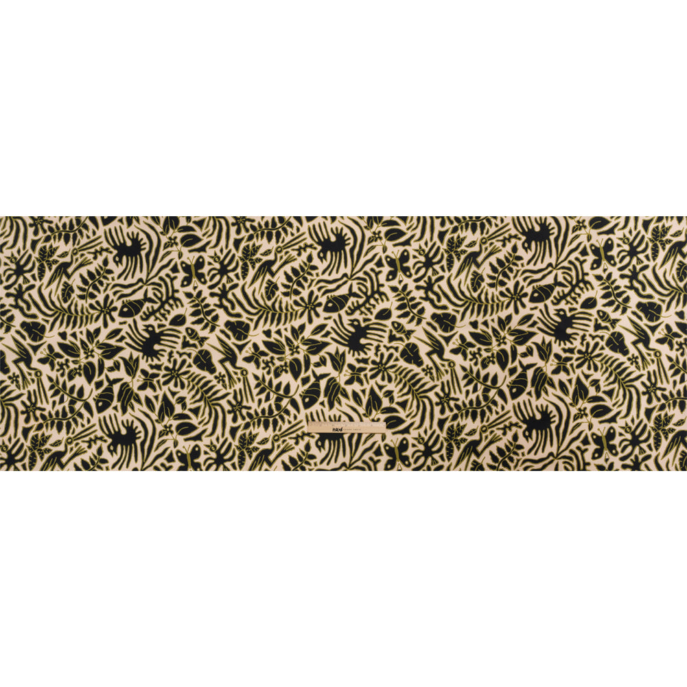 Mood Exclusive Green Folklore Fundamentals Stretch Cotton Poplin Full