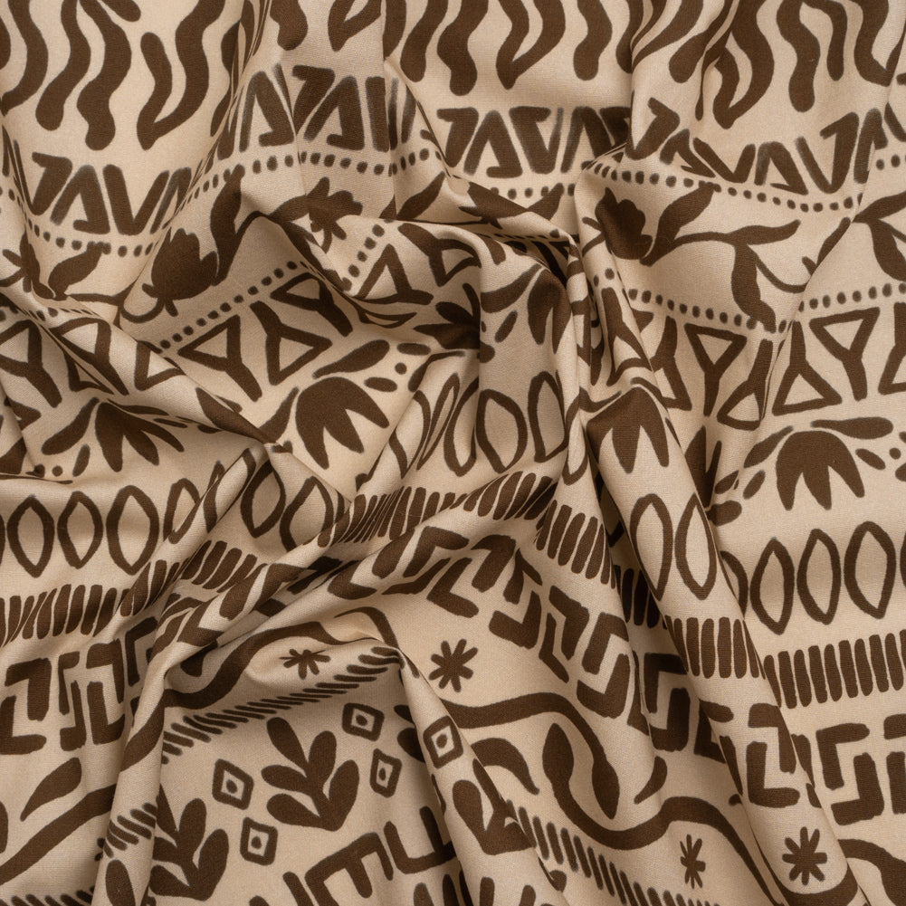 Mood Exclusive Pond People Stretch Cotton Poplin