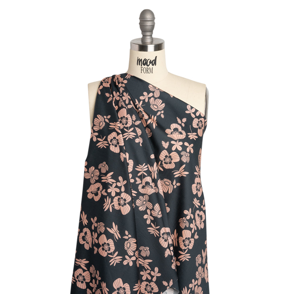 Mood Exclusive Prickly Pear Cotton Voile Drape