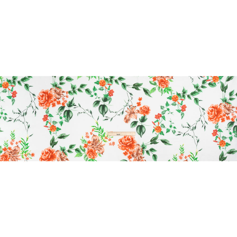 Mood Exclusive Red Roses and Hellos Cotton Voile Full