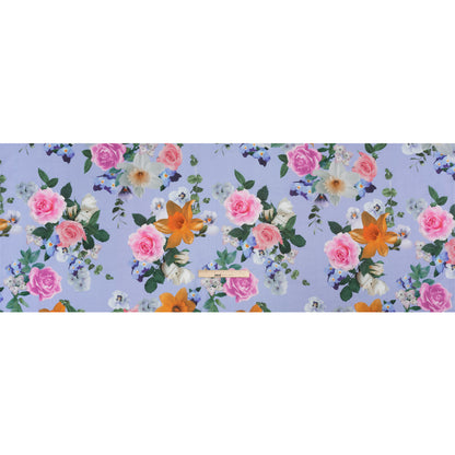 Mood Exclusive Periwinkle Picture Perfect Petals Cotton Voile Full