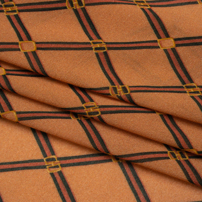 Mood Exclusive Dark Peach Highly Haute Viscose Georgette Full