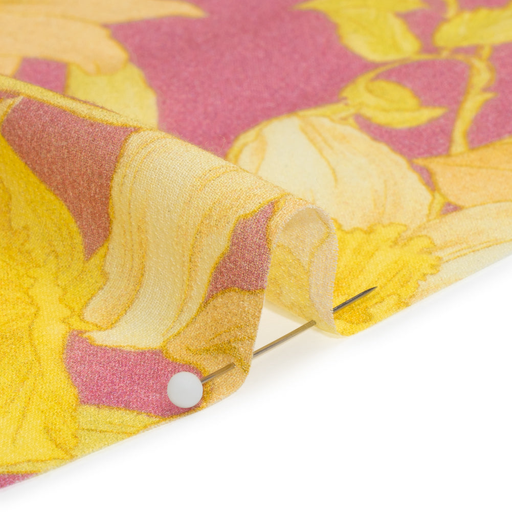 Mood Exclusive Lemonade and Daffodils Viscose Georgette Folded