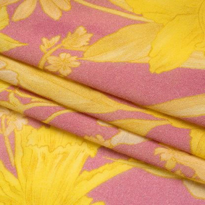 Mood Exclusive Lemonade and Daffodils Viscose Georgette Full