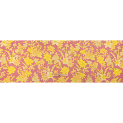 Mood Exclusive Lemonade and Daffodils Viscose Georgette Drape