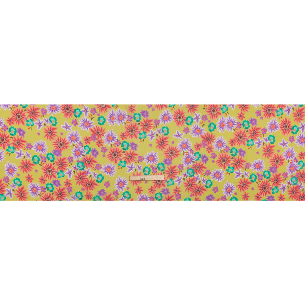 Mood Exclusive Chartreuse Summer Daze Cotton Voile Full