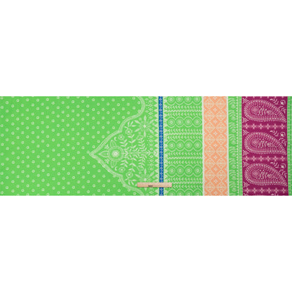 Mood Exclusive Lime Paisley Park Stretch Cotton Woven Full