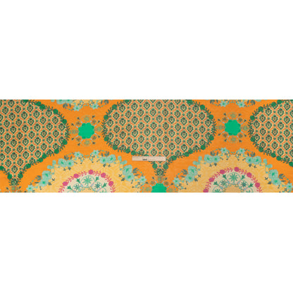 Mood Exclusive Orange Villa of Vitality Viscose Georgette Full