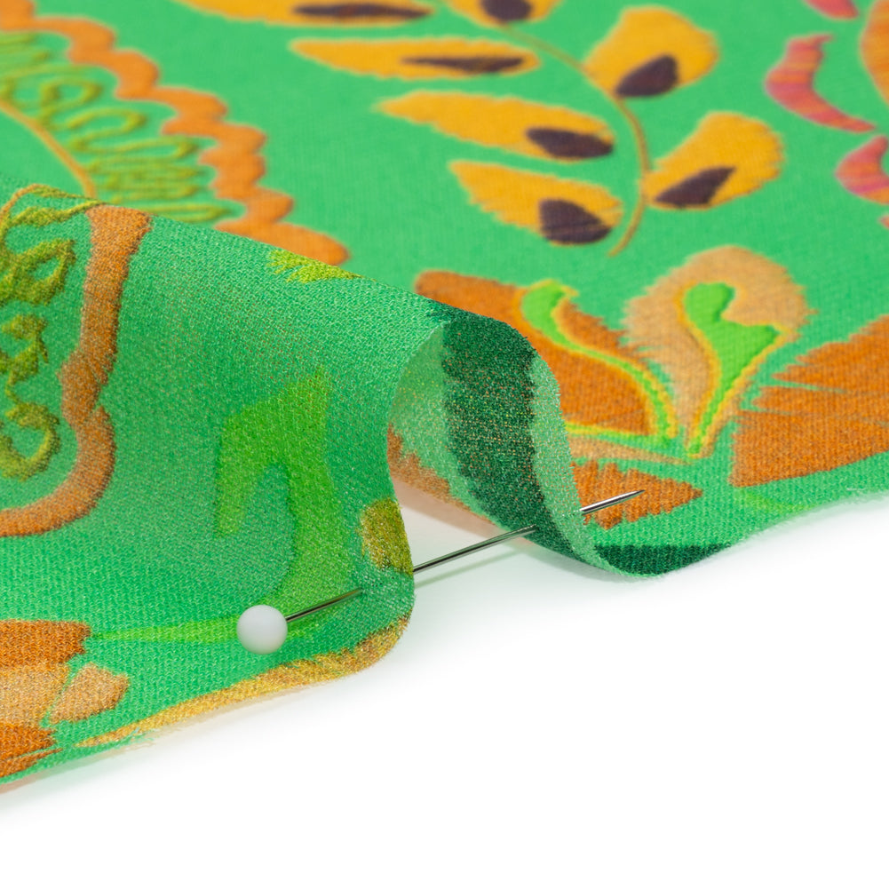 Mood Exclusive Dark Mint Scented Sights Viscose Georgette Detail