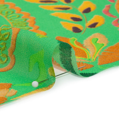 Mood Exclusive Dark Mint Scented Sights Viscose Georgette Detail