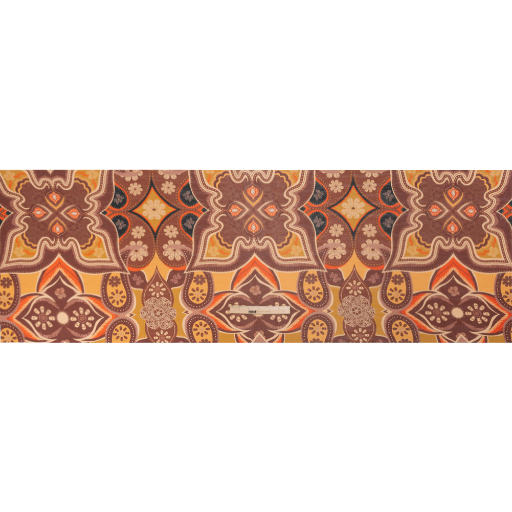 Mood Exclusive Brown Floralscape Viscose Georgette Full