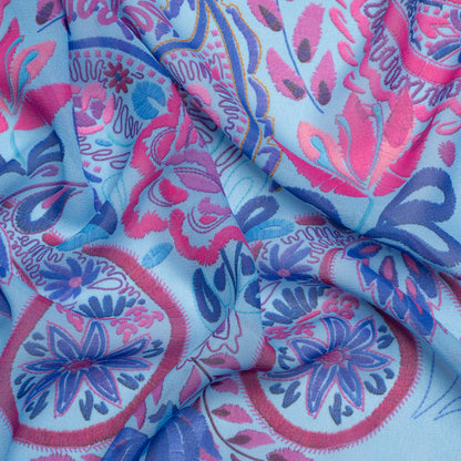 Mood Exclusive Sky Scented Sights Viscose Georgette