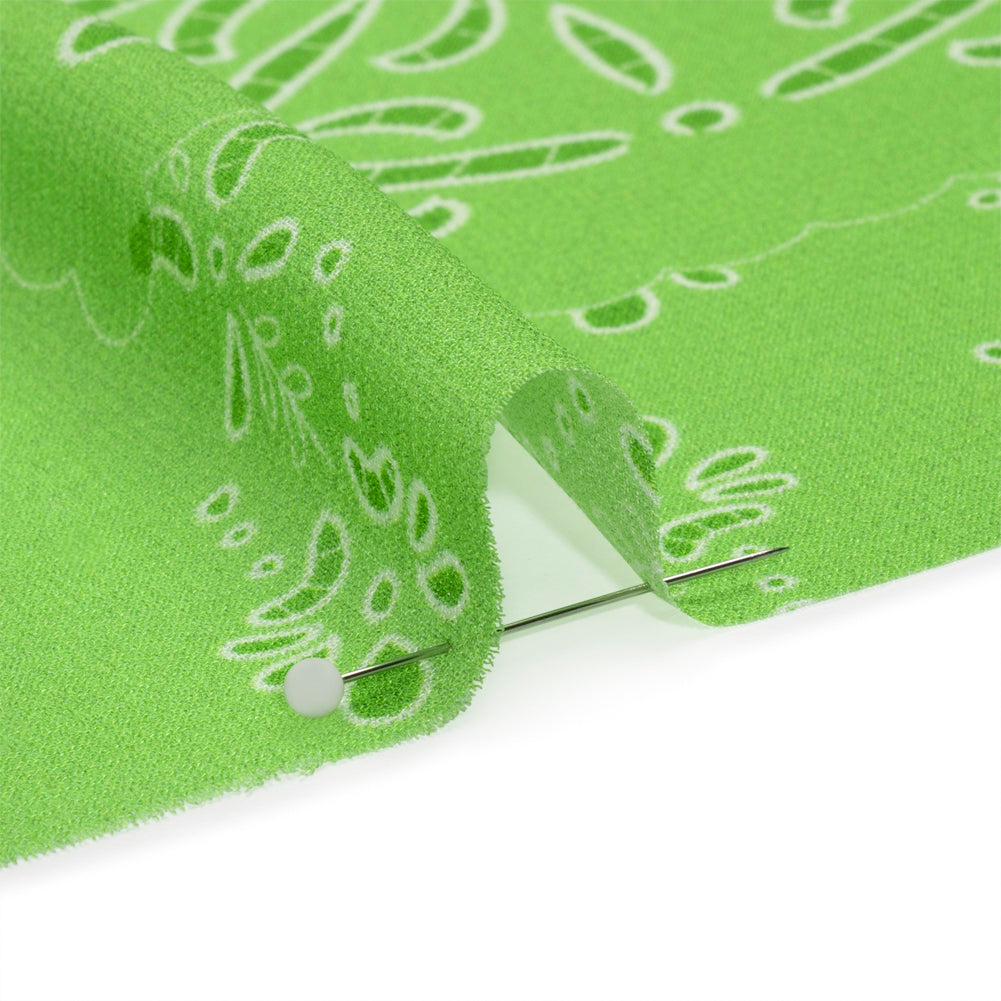 Mood Exclusive Lime Reimagined Rodeo Viscose Georgette Detail